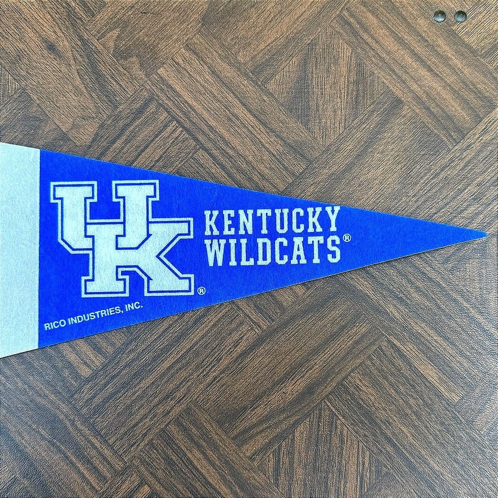 Kentucky Wildcats Rico Industries Blue Felt Pennant University of Kentucky NCAA